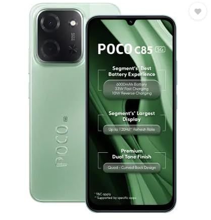 Poco C85 5G (8GB RAM, 128GB Storage)
