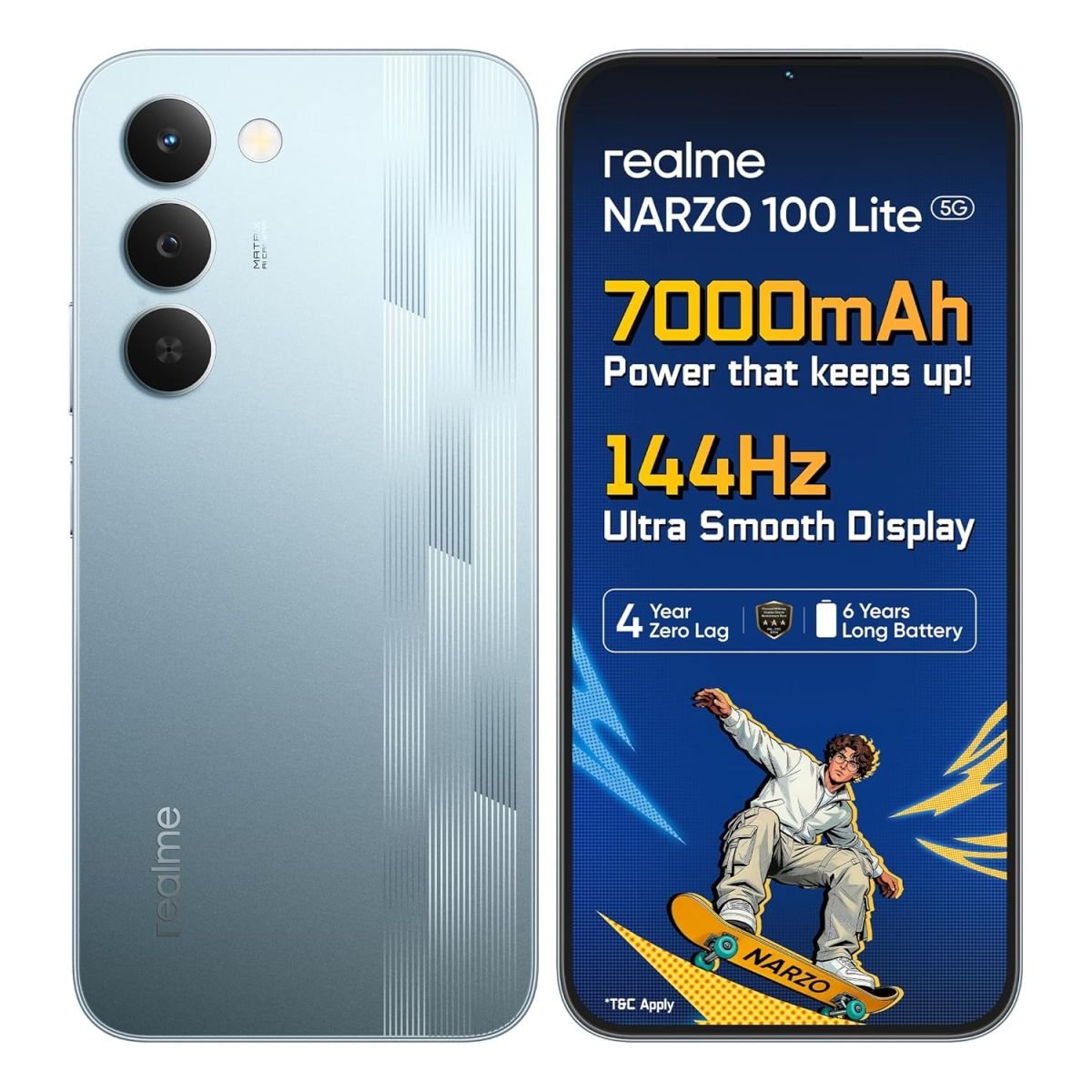 Realme Narzo 100 Lite (4GB RAM, 128GB Storage)