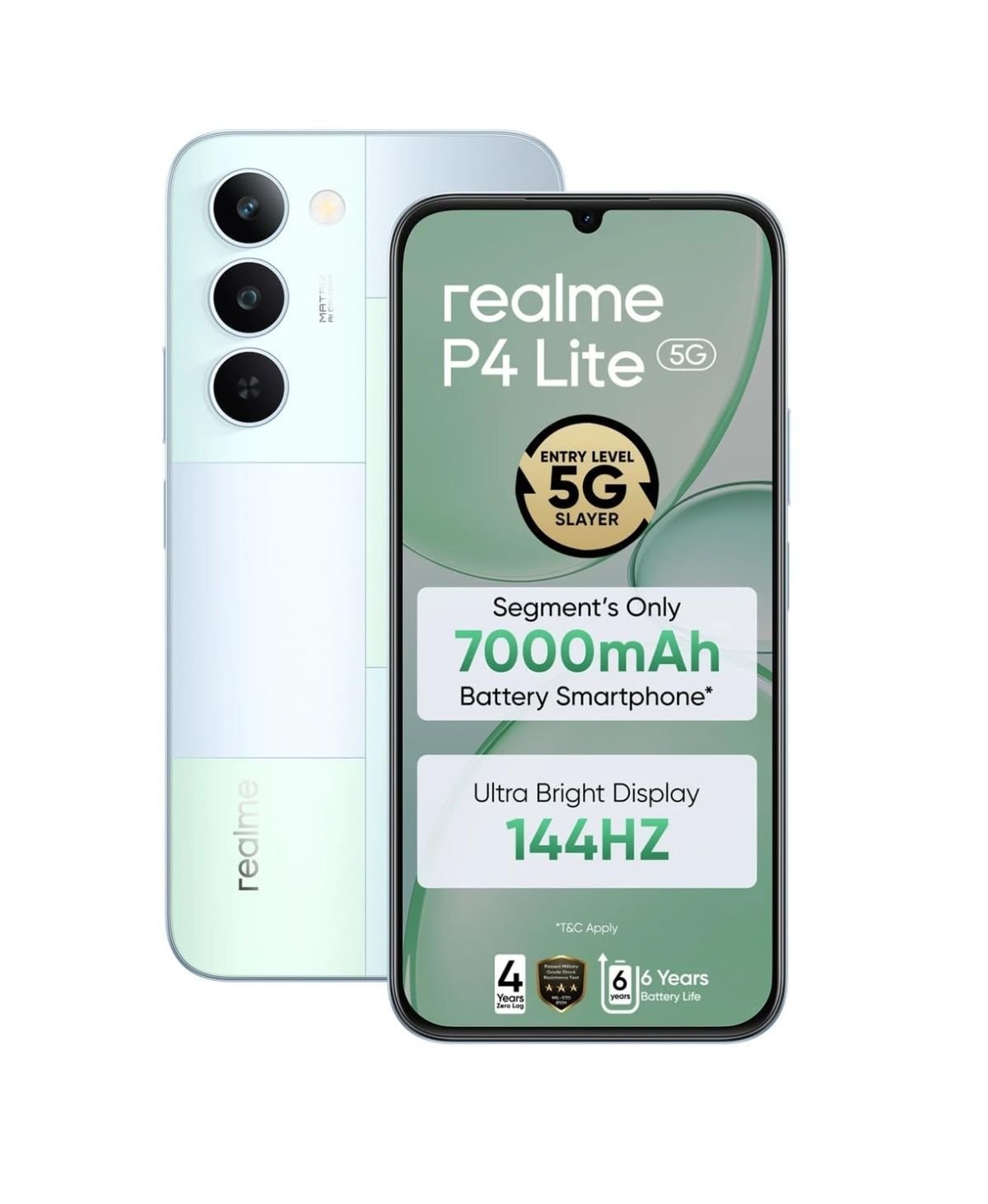 Realme P4 Lite 5G (4GB RAM, 64GB Storage)