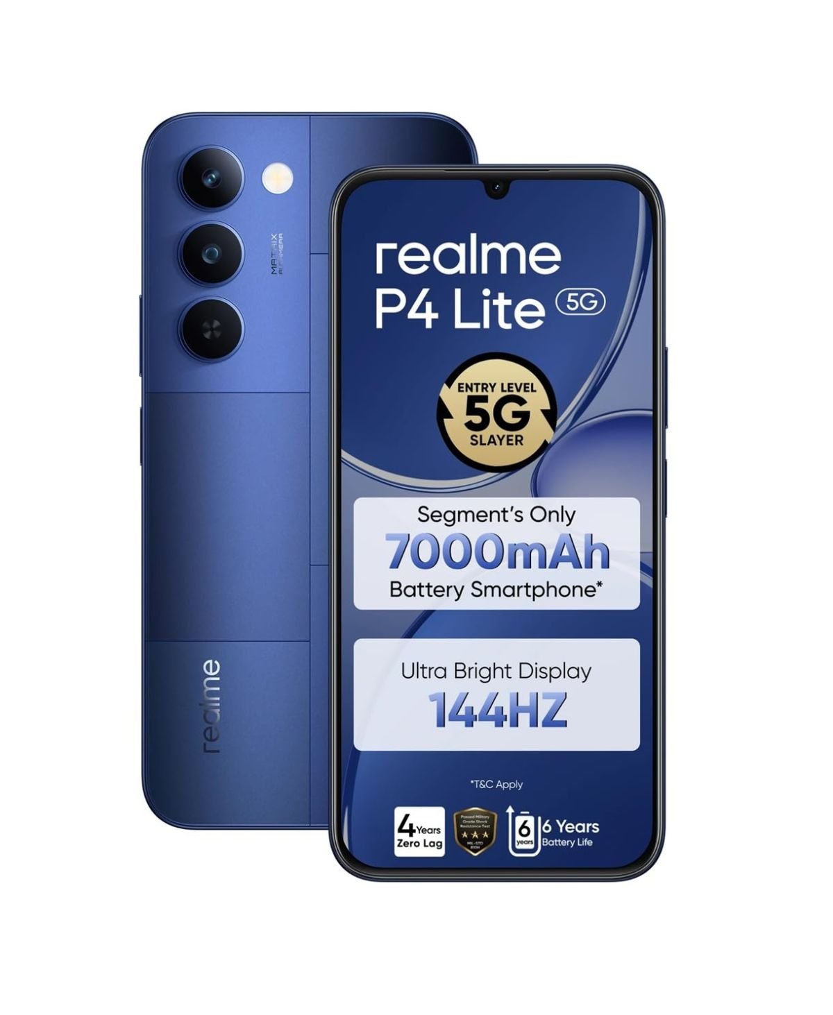 Realme P4 Lite 5G (4GB RAM, 128GB Storage)