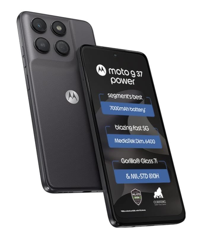 Motorola G37 Power (8GB RAM, 128GB Storage)