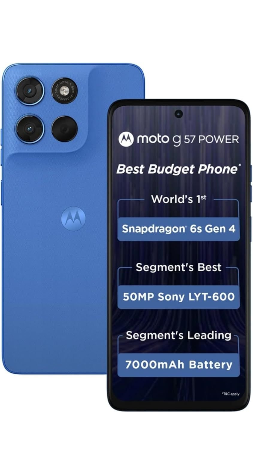 Motorola G57 Power (8GB RAM, 128GB Storage)