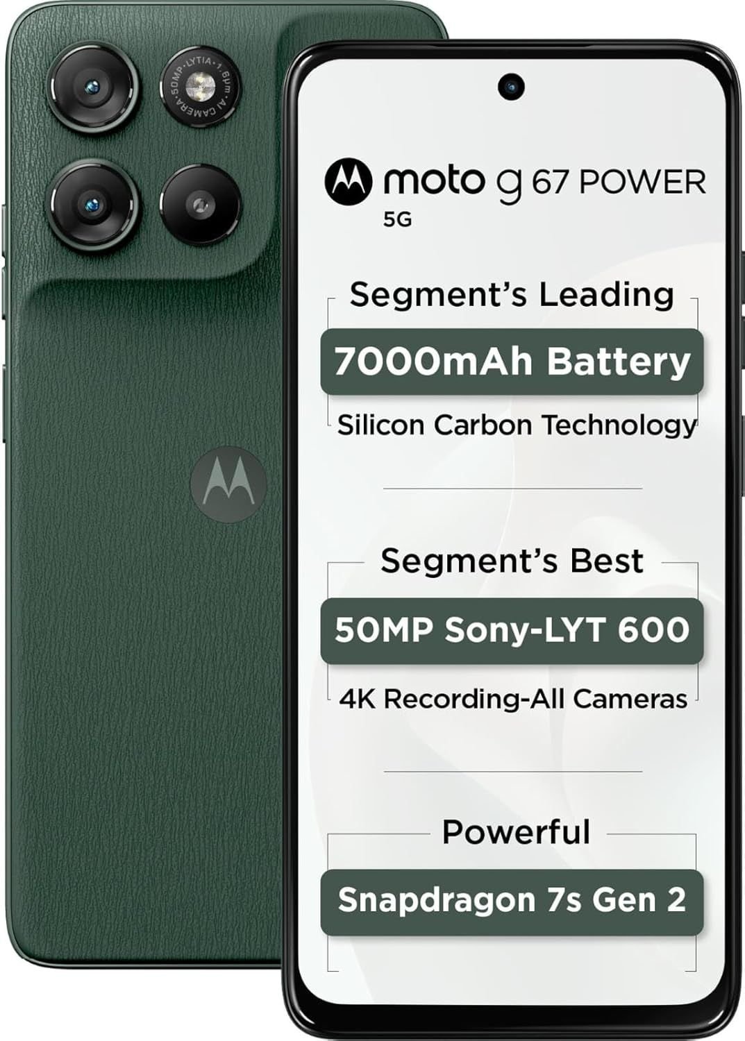 Motorola G67 Power (8GB RAM, 128GB Storage)