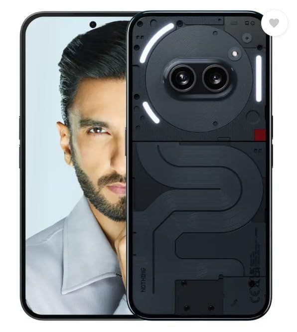 Nothing Phone 2a (8GB RAM, 256GB Storage, Black)
