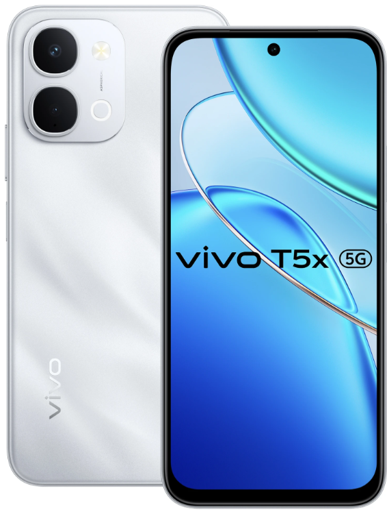 vivo T5x 5G (Star Silver, 128 GB) (8 GB RAM)